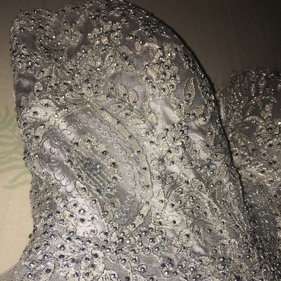 Let’s Dresses Grey Quinceanera Dama Dress Perfect For You Poshmark